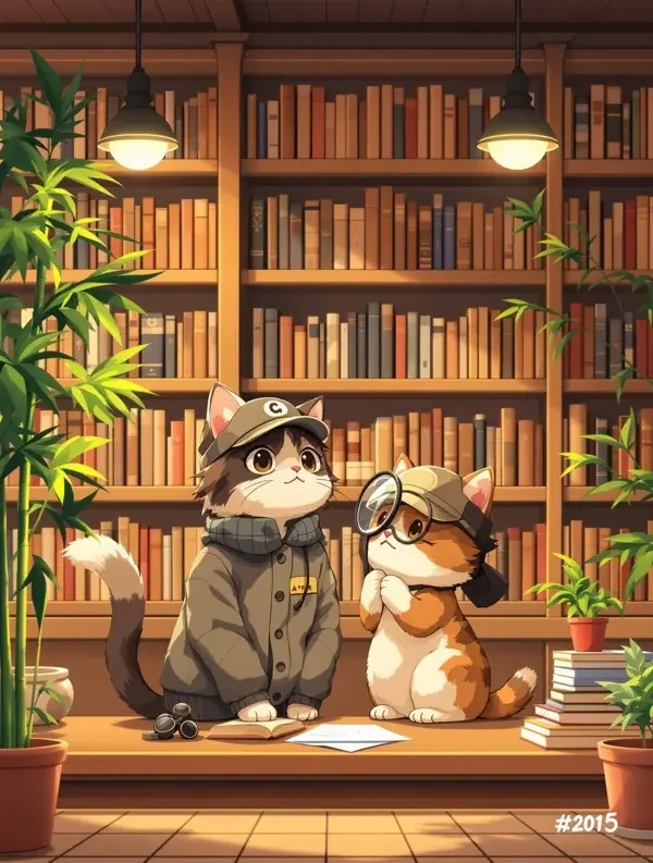 猫咪侦探社 动漫新番海报 - 五杀影院